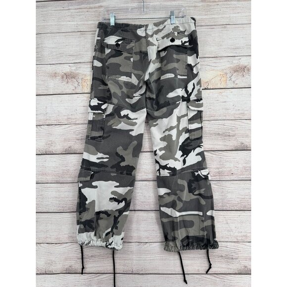 Rothco Military BDH Cargo‎ Camouflage Pants Men's Size XS Gray/White/Beige Camo - Picture 2 of 10
